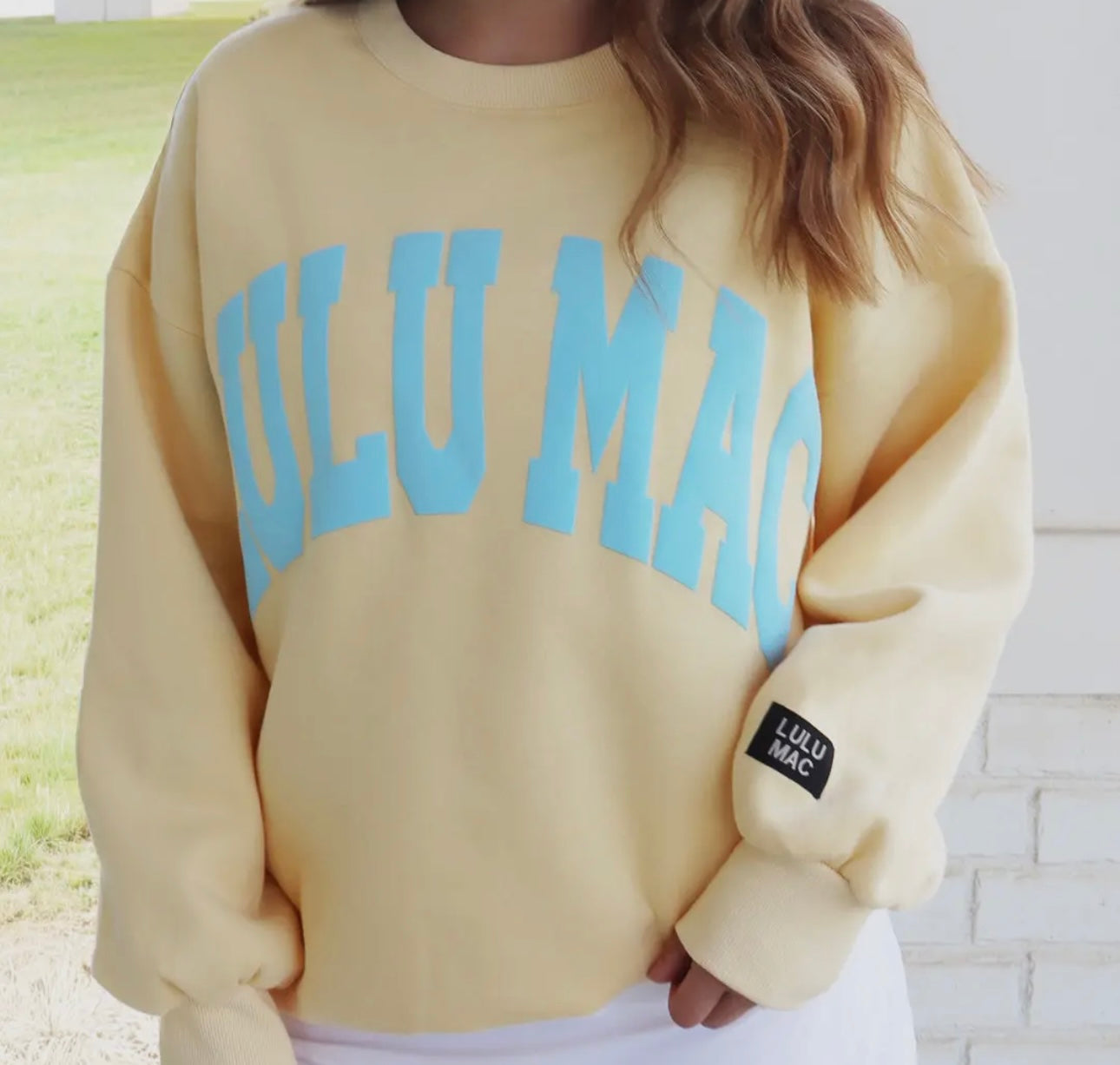 YELLOW & BLUE PUFF LULU MAC
