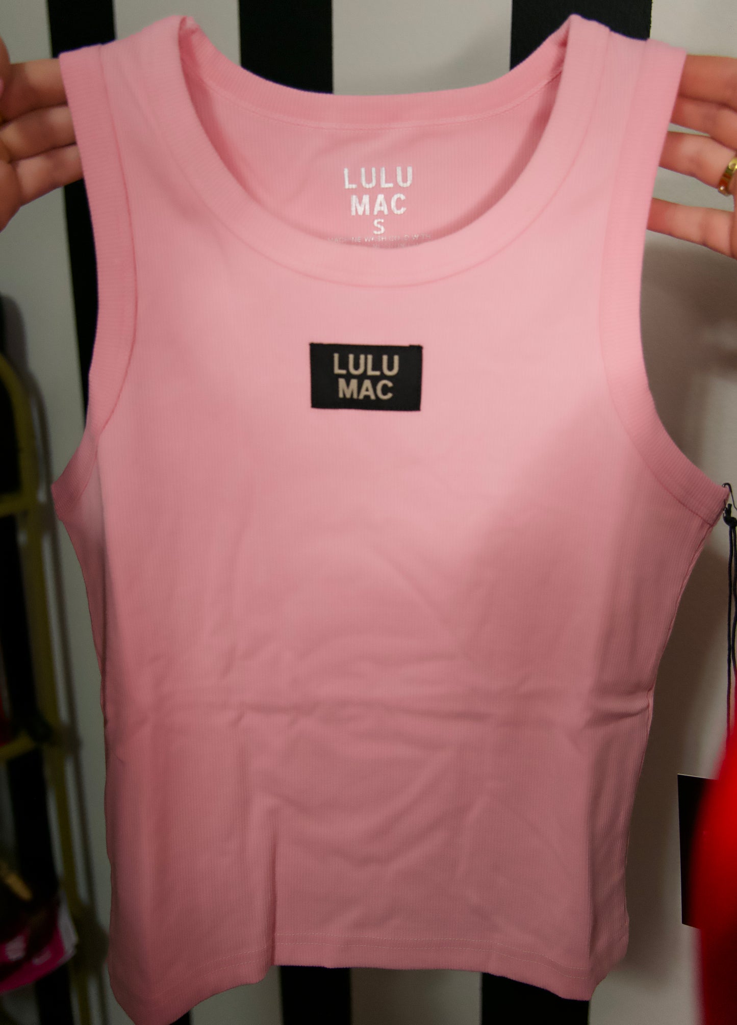 PINK LULU MAC TANK