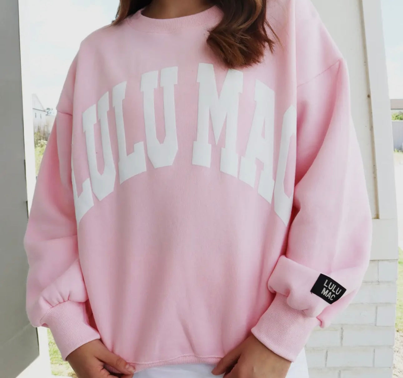 PINK & WHITE PUFF LULU MAC