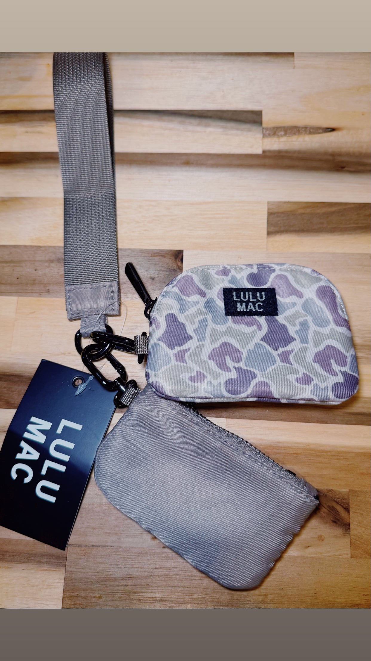 GREEN CAMO LULU MAC WRISLET