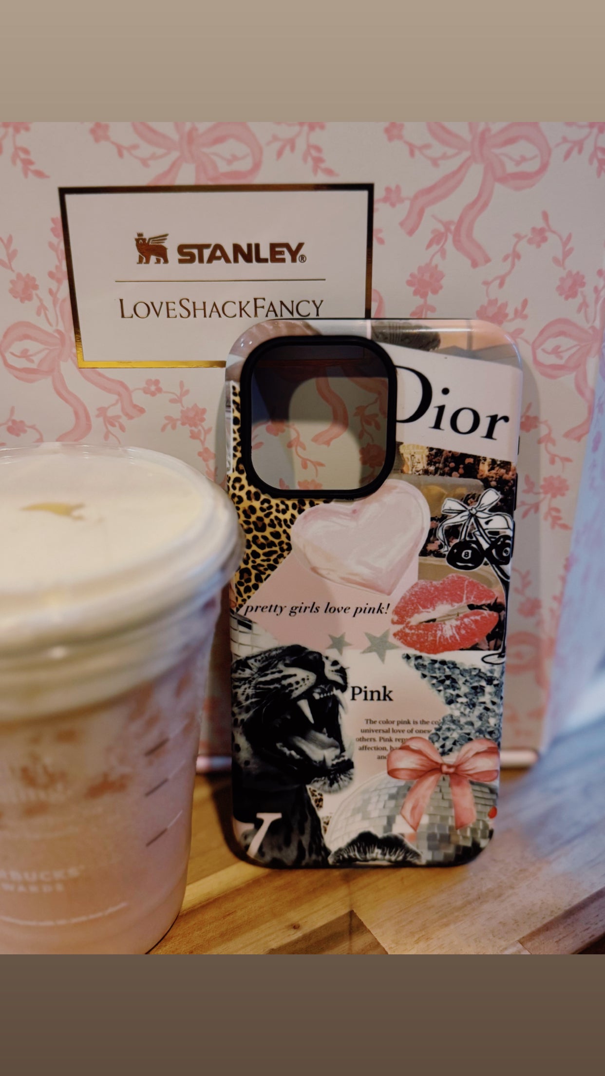 PREPPY GIRL PHONE CASE