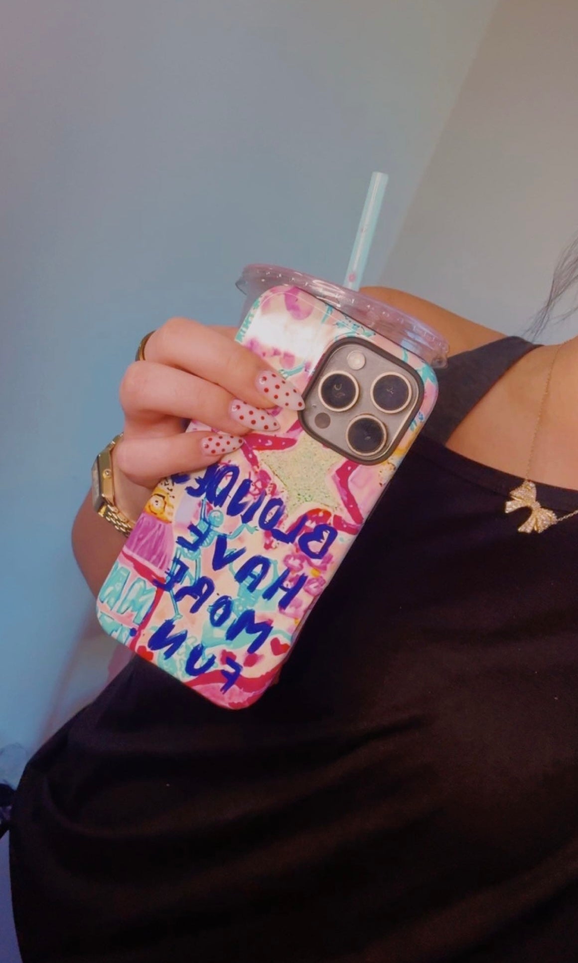 BLONDES HAVE MORE FUN PHONE CASE