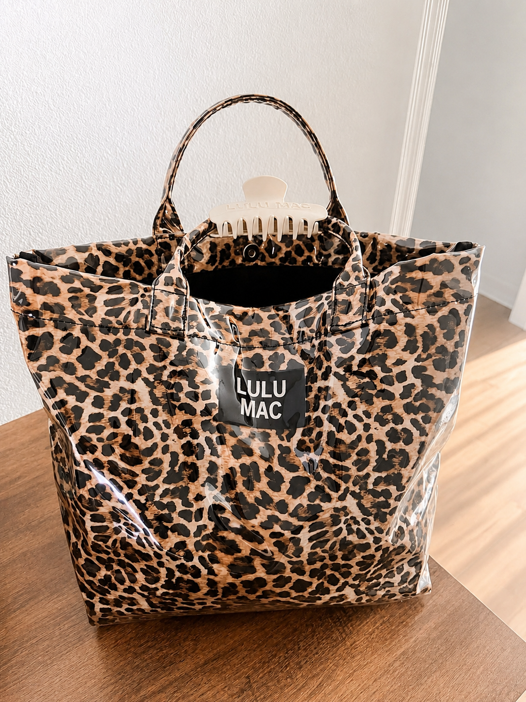 CHEETAH LULU MAC TOTE