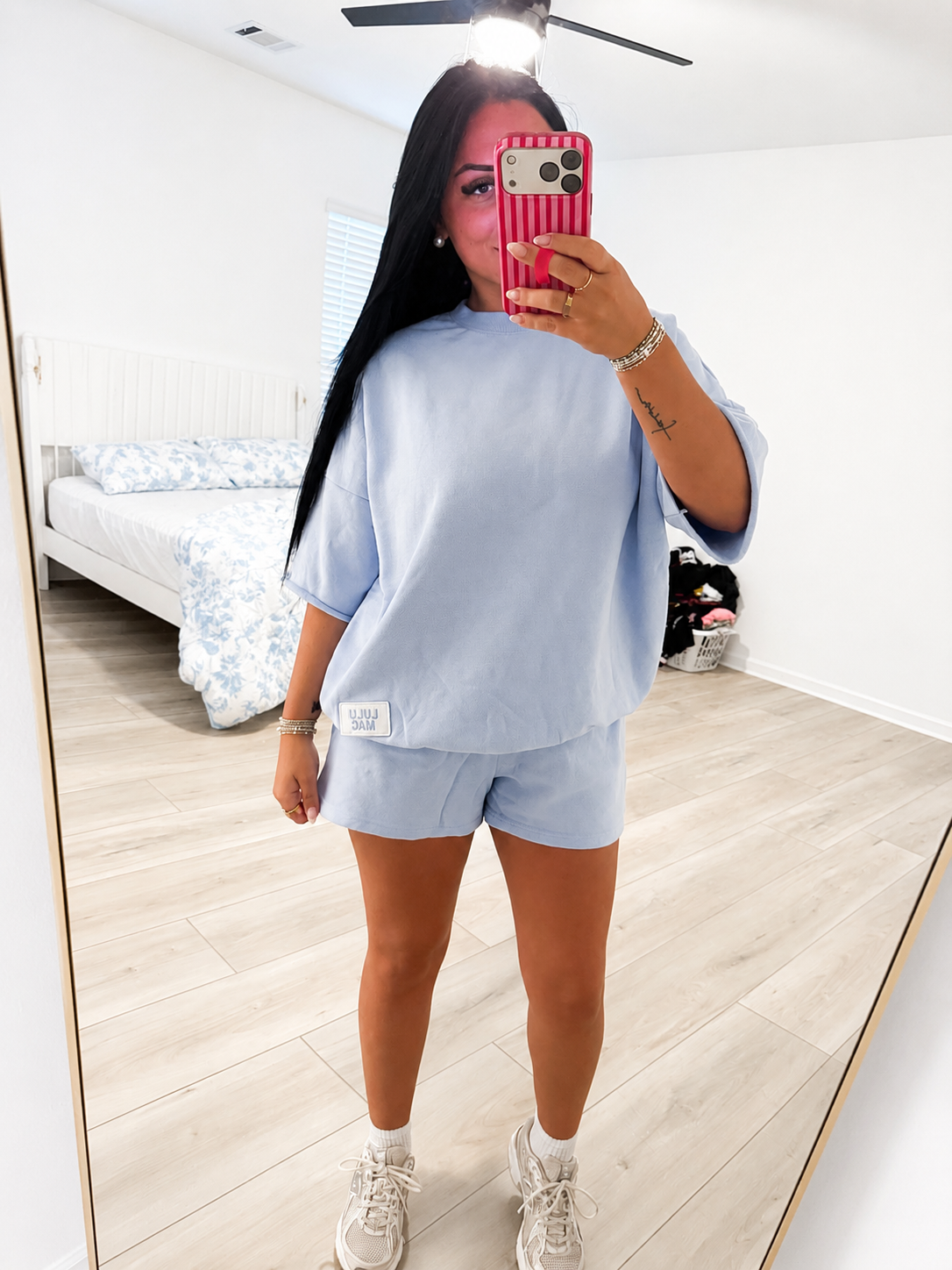BABY BLUE LULU MAC SET