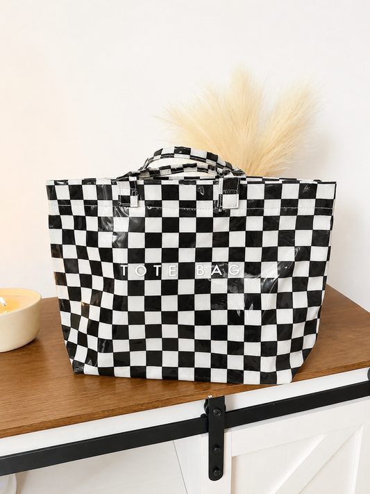 BLACK TOTE BAG
