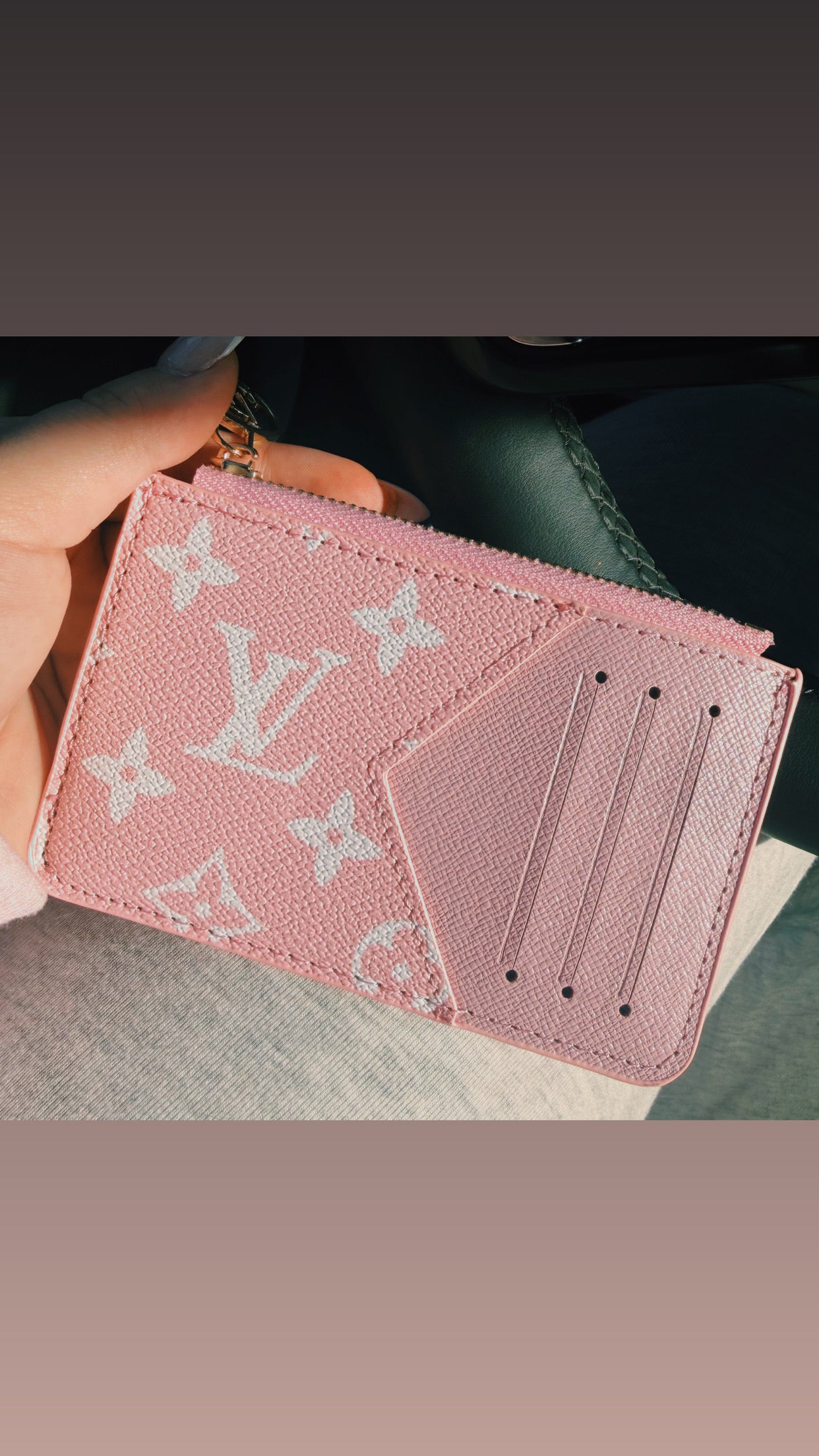 PINK MULTI CARD HOLDER