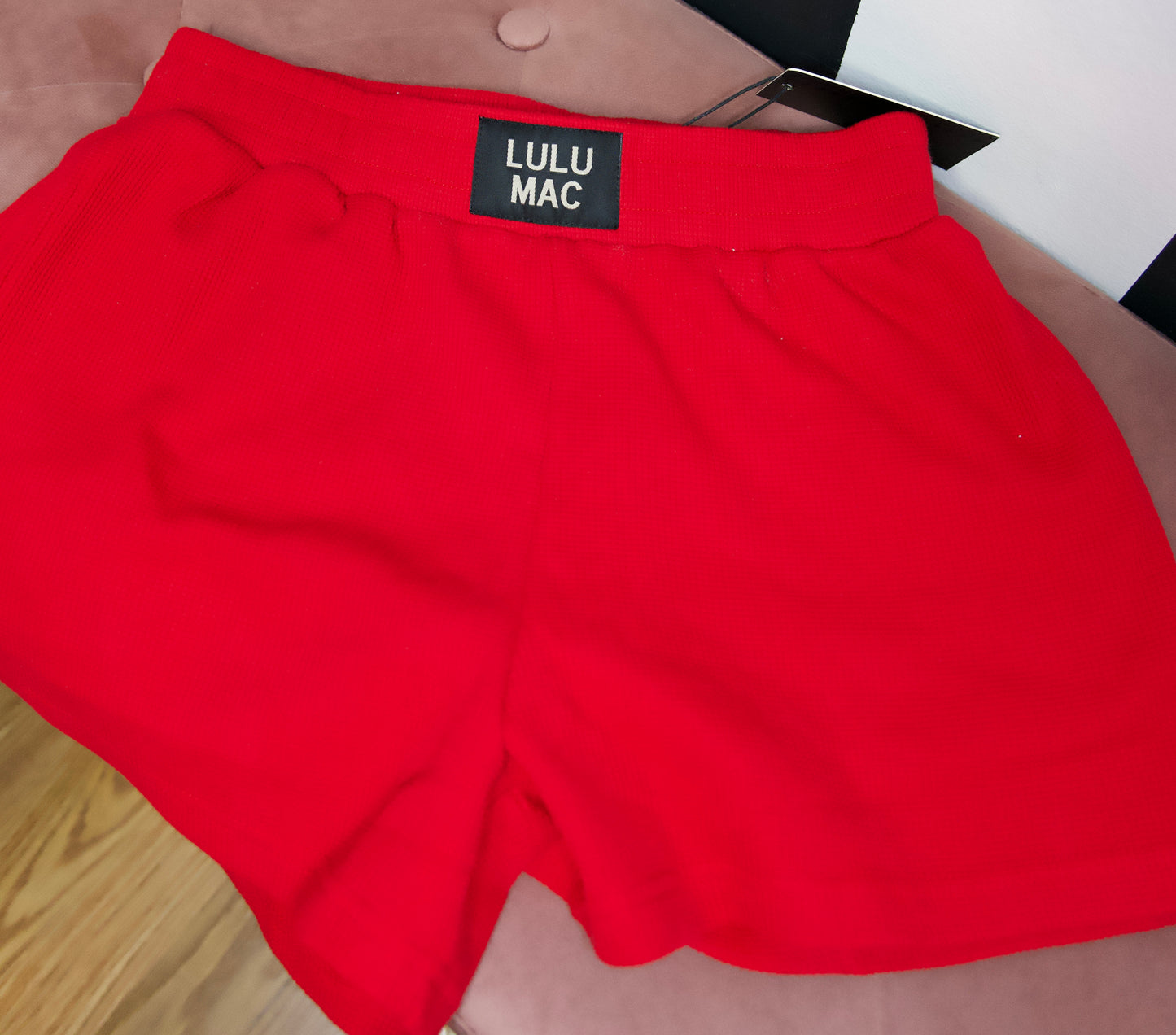LULU MAC WAFFLE KNIT SHORTS