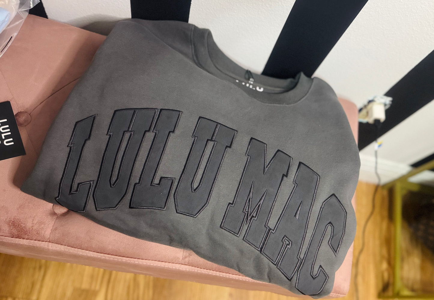 DARK GREY LULU MAC CREW