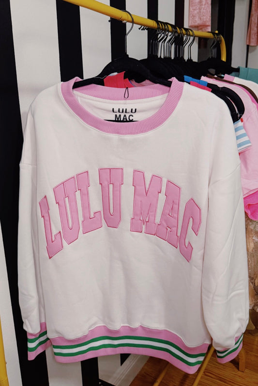 PINK STITCH LULU MAC