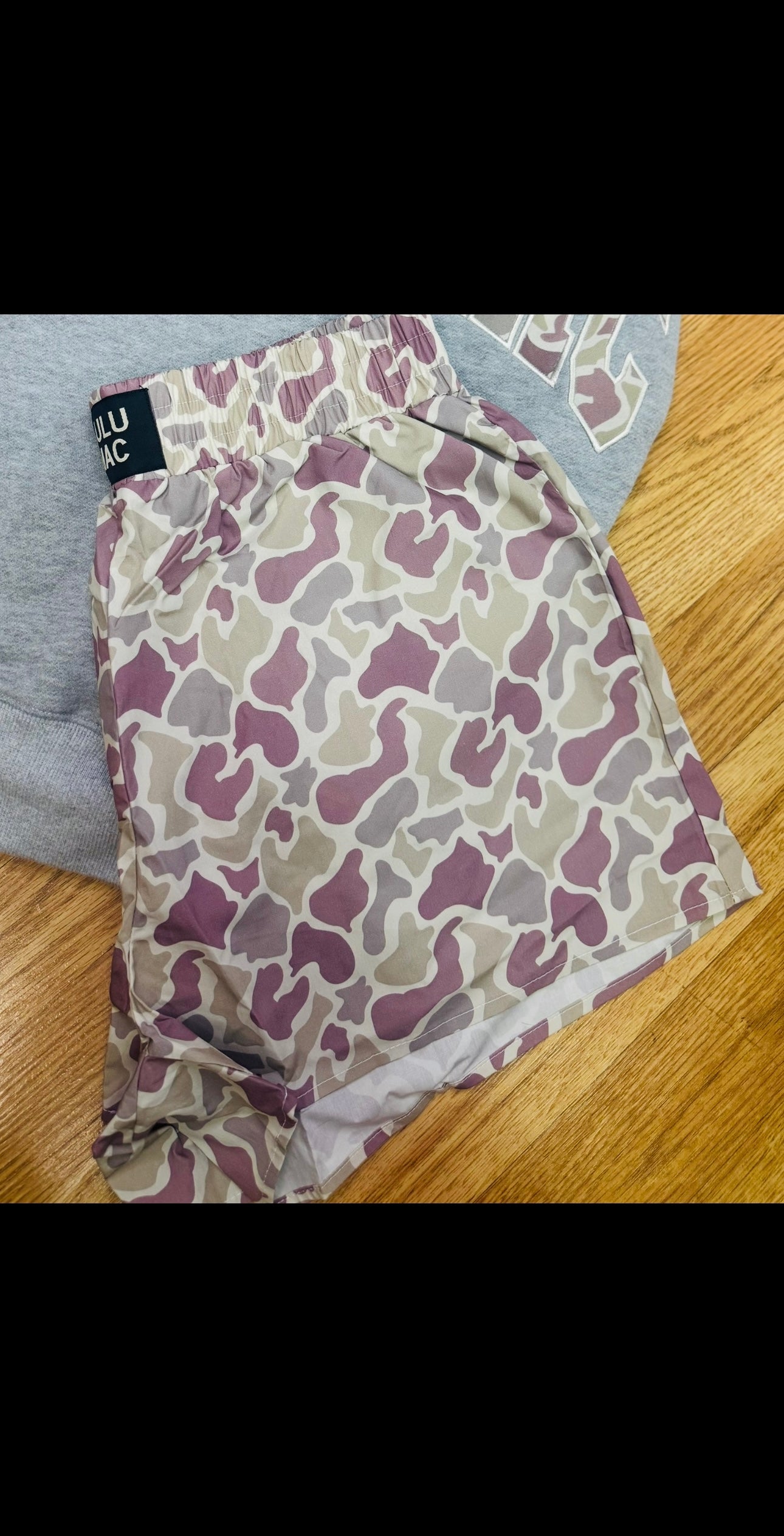 LULU MAC CAMO SHORTS