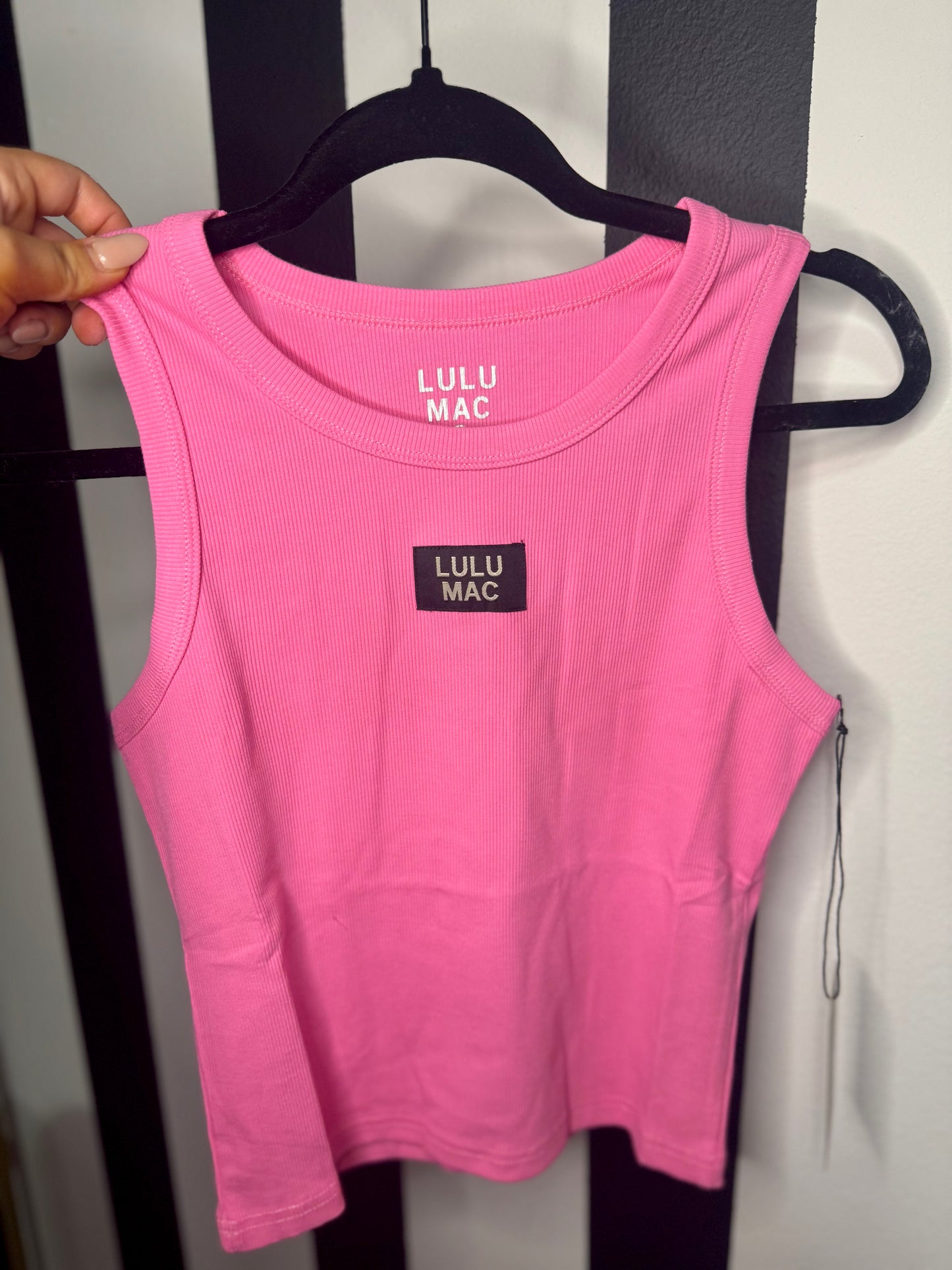 PINK LULU MAC TANK