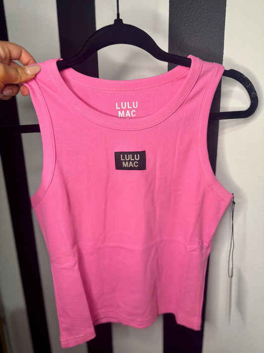 PINK LULU MAC TANK
