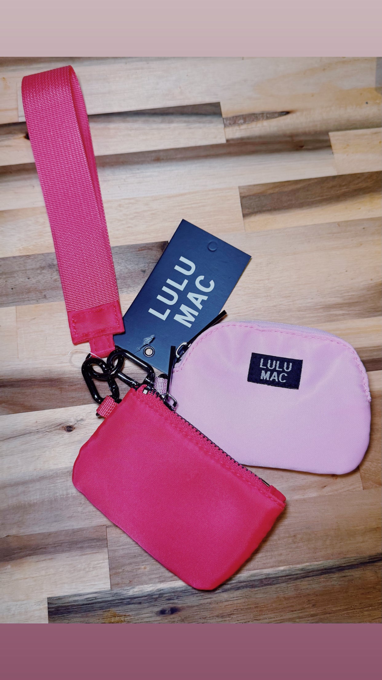 PINK ON PINK LULU MAC WRISLET