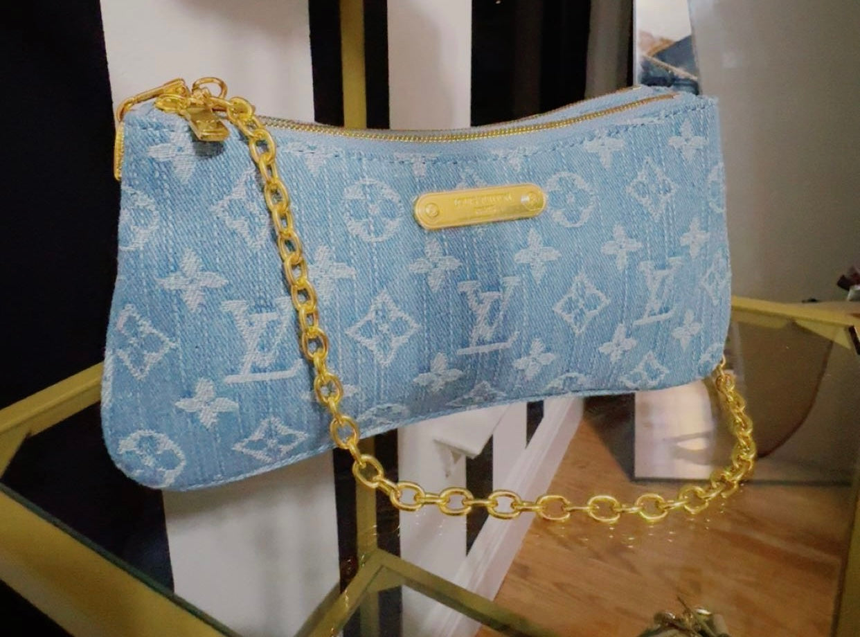 BLUE JEAN BABY BAG