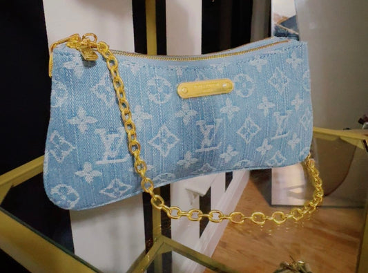 BLUE JEAN BABY BAG