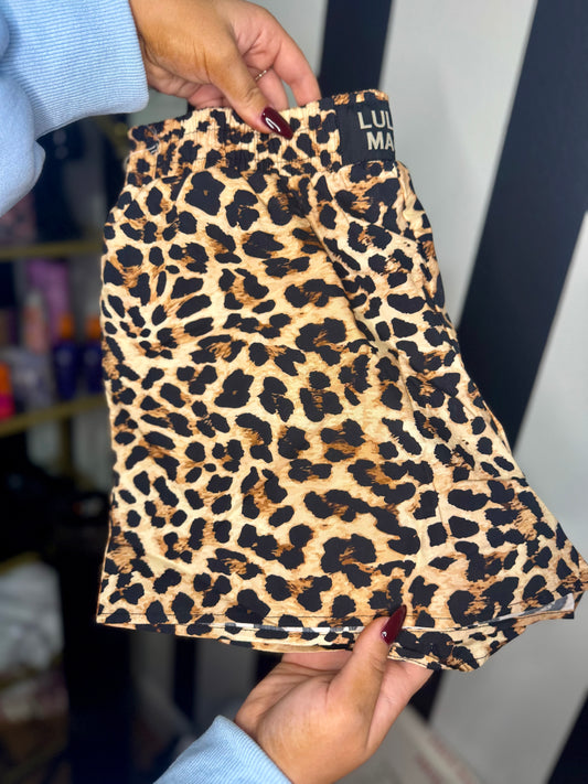 CHEETAH LULU MAC SHORTS
