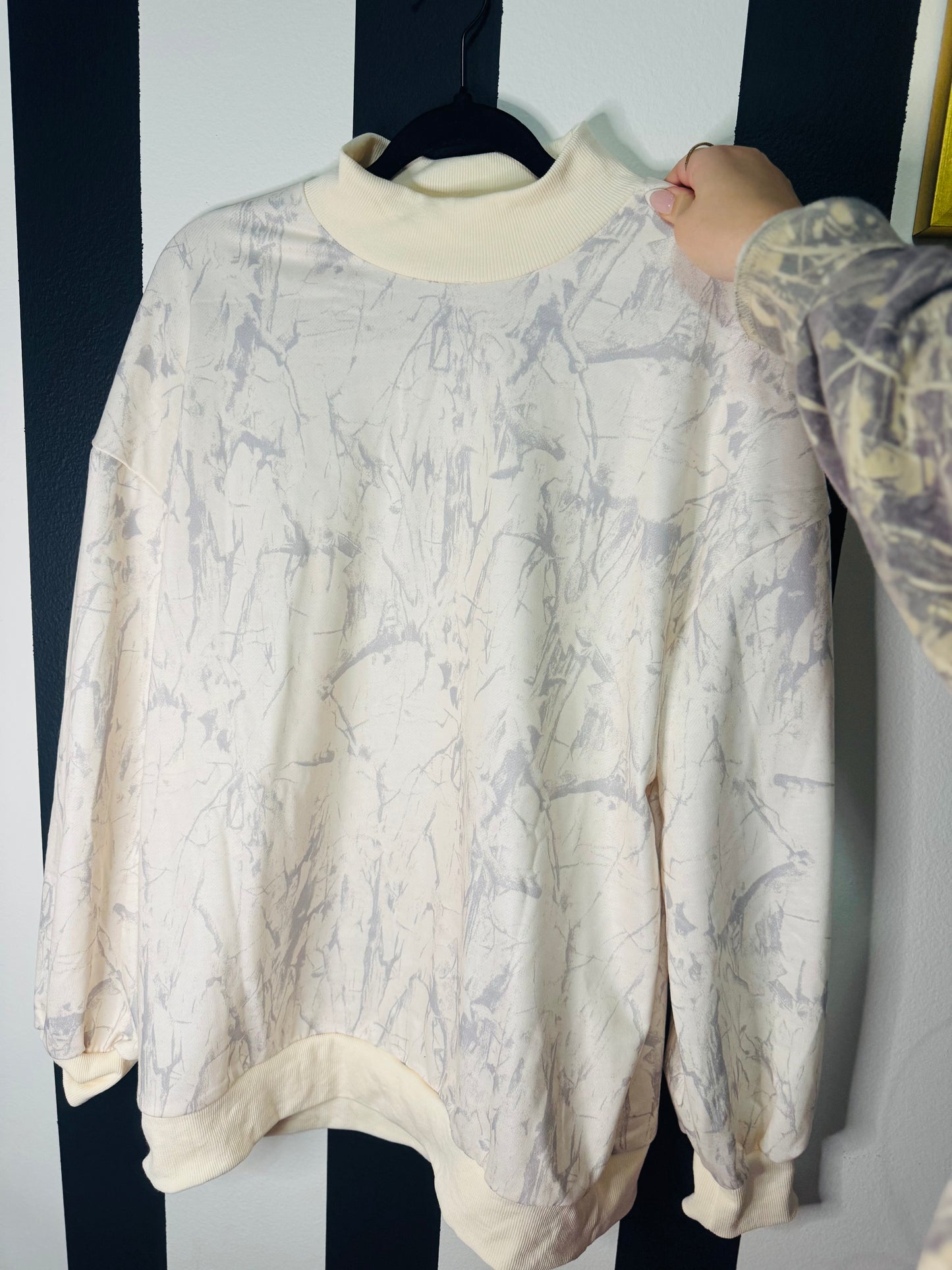 CAMO MOCKNECK