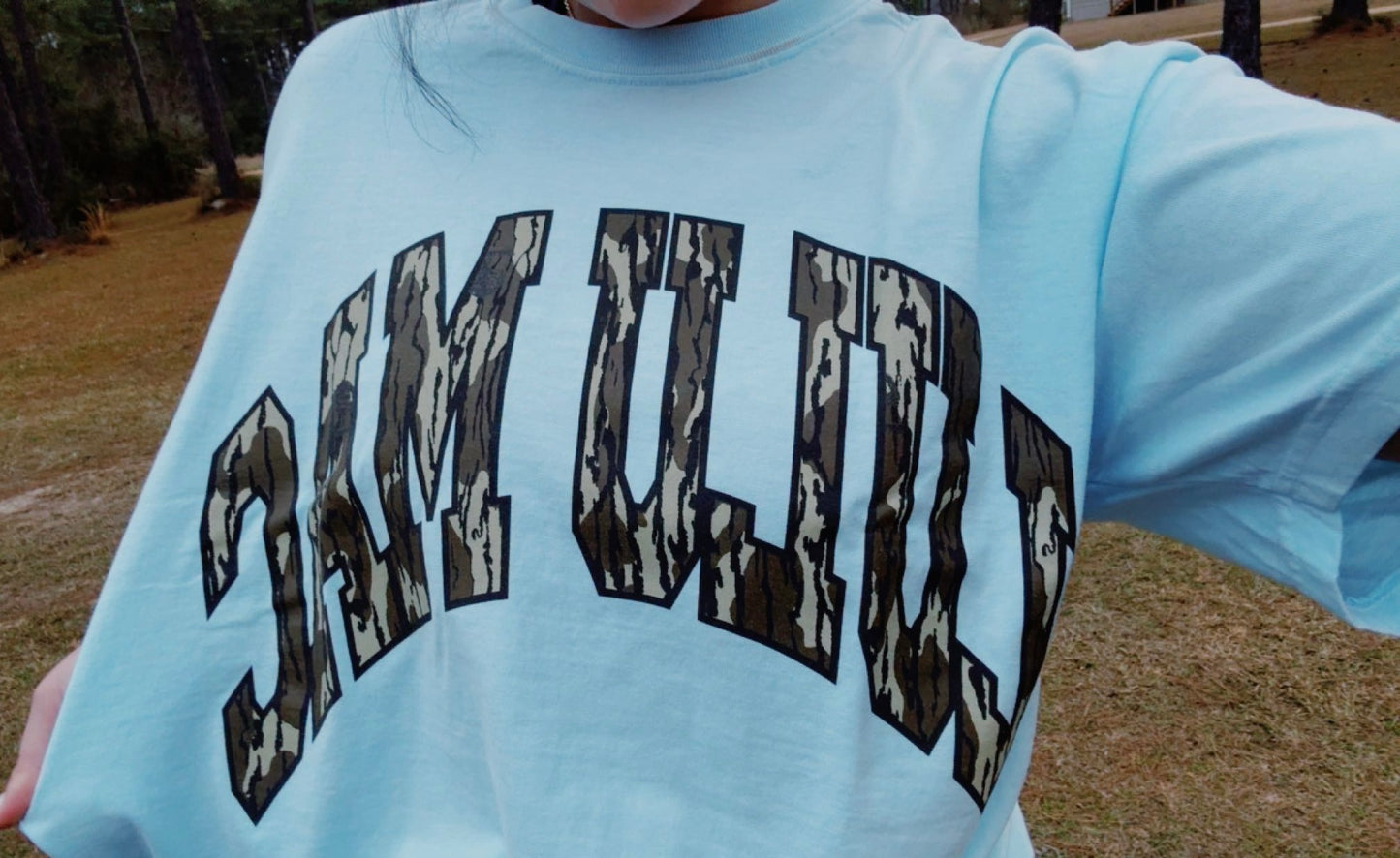 BLUE MOSSY OAK LULU MAC TEE