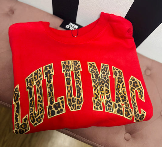 RED CHEETAH LULU MAC CREW