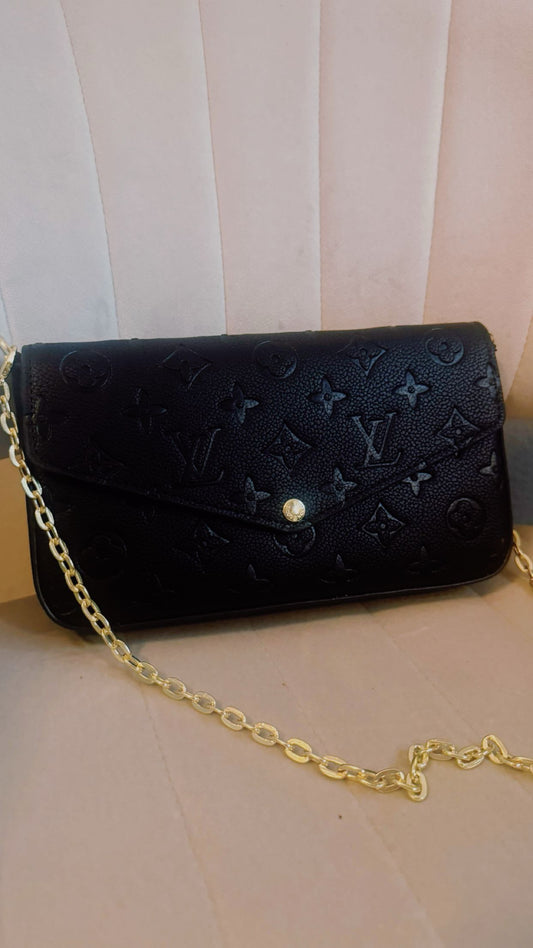 CAM BLACK CROSSBODY