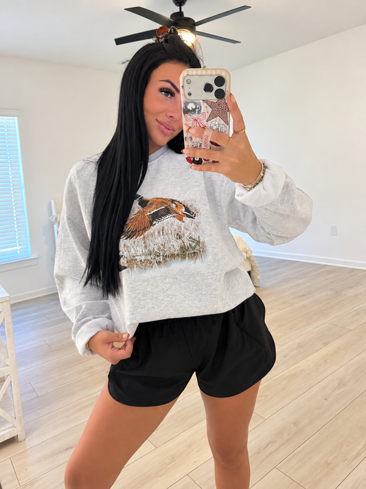 VINTAGE DUCK CREWNECK